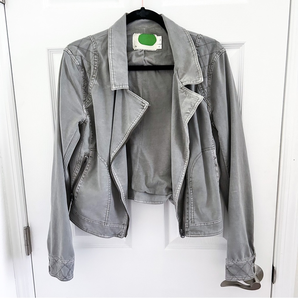 ANTHROPOLOGIE Gray Jacket